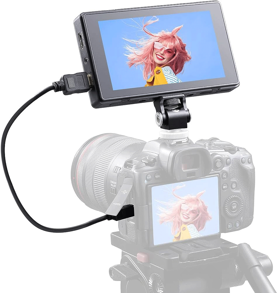 external dslr screen for sharp focus