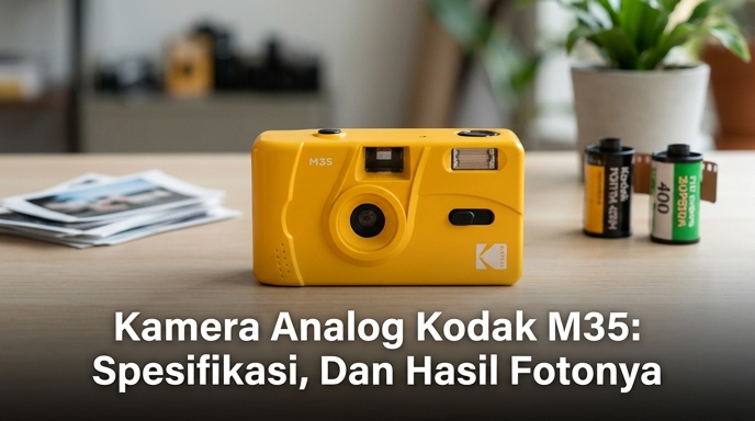 Kamera Analog Kodak M35: Spesifikasi, Dan Hasil Fotonya