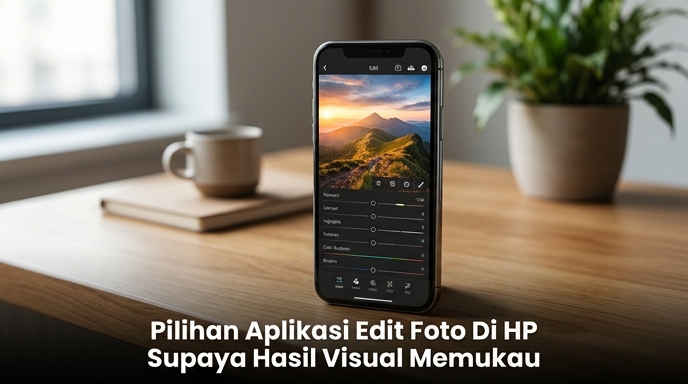 Pilihan Aplikasi Edit Foto Di HP Supaya Hasil Visual Memukau