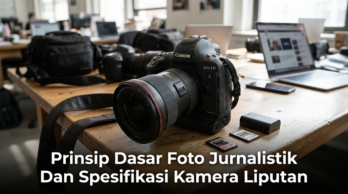 Prinsip Dasar Foto Jurnalistik Dan Spesifikasi Kamera Liputan
